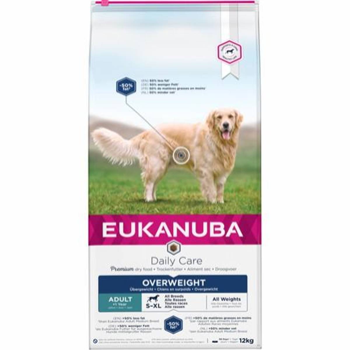EUKANUBA Daily Care Overweight, Sterilized 12kg
