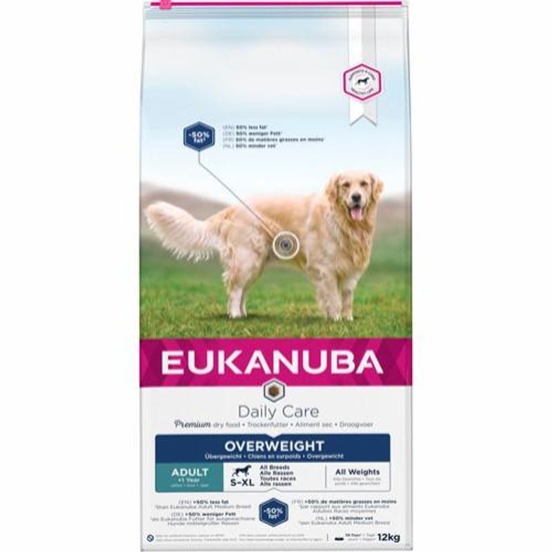 Eukanuba Overweight & Sterilised 12kg | Vektkontroll Hund