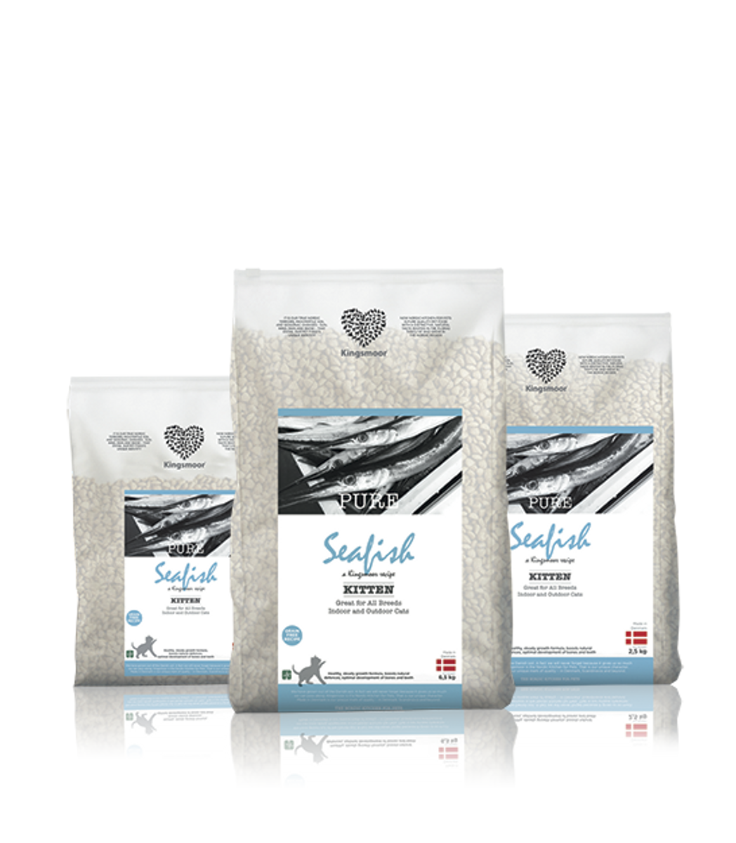 Kingsmoor pure katt kattunge havfisk 2,5 kg