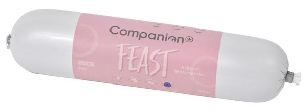 Hovedbilde Companion+ FEAST Duck 350g | Saftig Hundefôrpølse