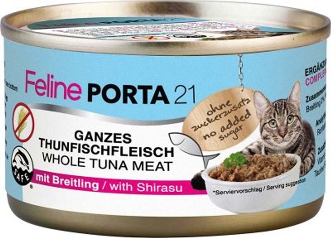 Hovedbilde KATTEFÔR FELINE TUNFISK & HVIT FISK 90GR