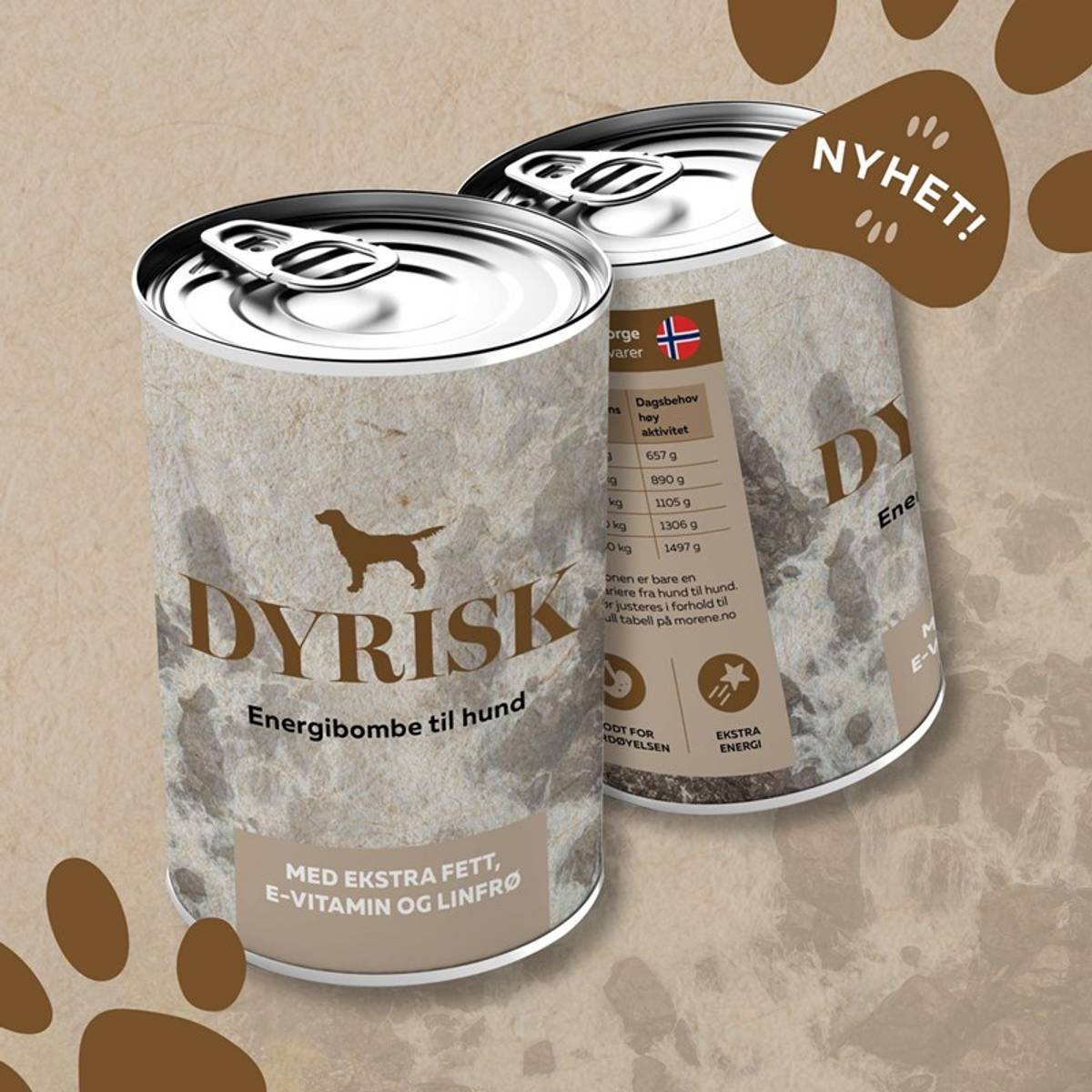 Dyrisk energibombe 400g