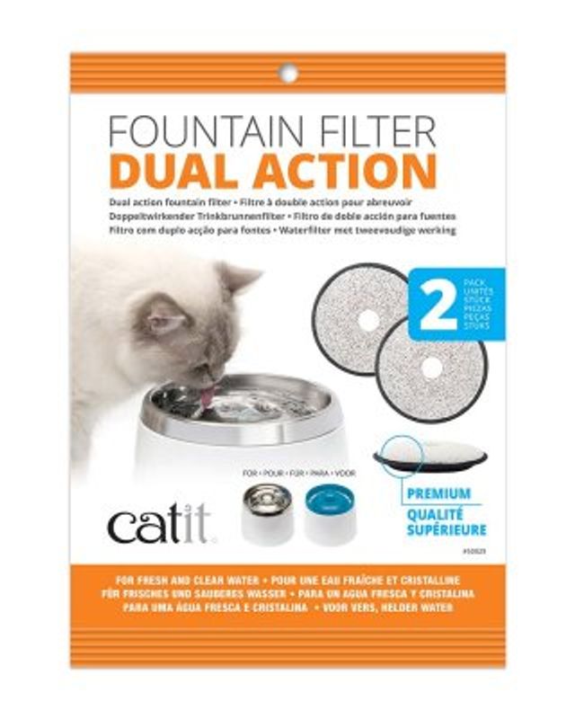 CATIT Kullfilter Premium - 2 stk
