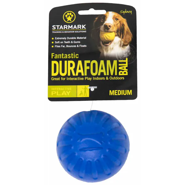 Hovedbilde STARMARK FOAM BALL BLÅ M 7CM