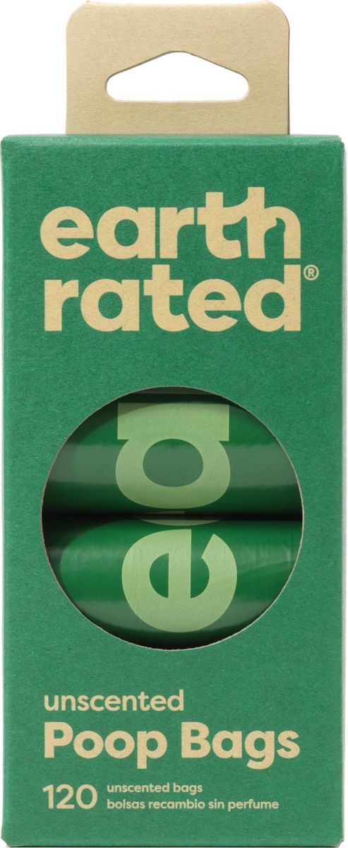 EARTH RATED Miljøvennlig Hundepose, Nøytral  ( 8 ruller )