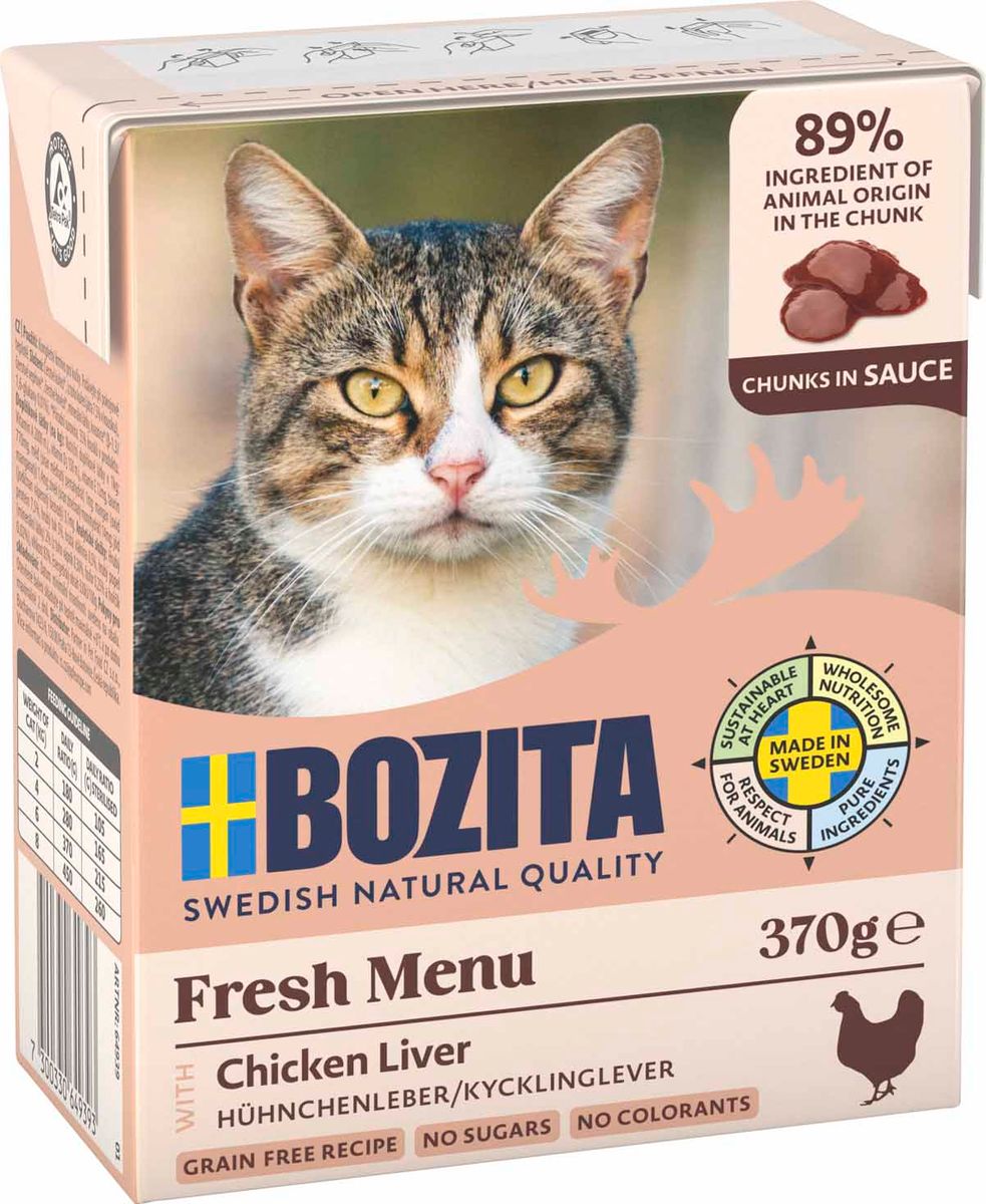 Bozita Katt Kyllinglever i Saus 370 g