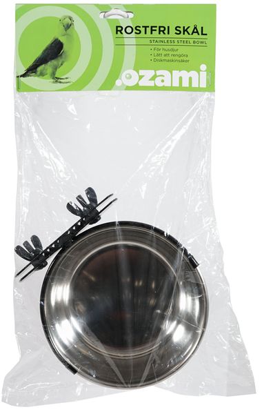 Hovedbilde Fôrekopp rustfri click-on 880 ml, Ø 14,5 cm