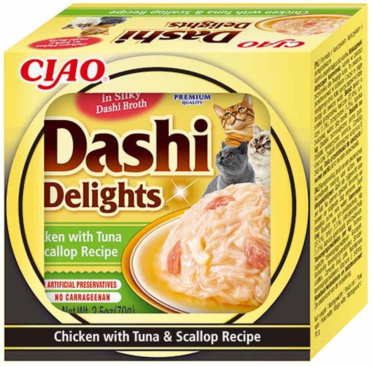 Dashi Delights Thon/kamskjell 70 g