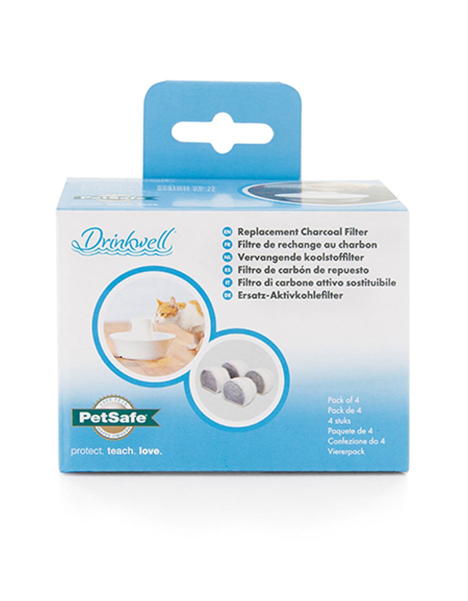 Filter til vannfontenen Drinkwell Avalon 2 l, 4 stk
