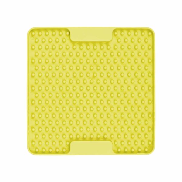 Hovedbilde Hundeskål Lickimat Mini Soother Gul