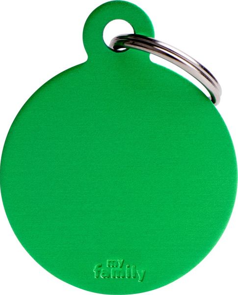 Hovedbilde Stor rund grønn i aluminium