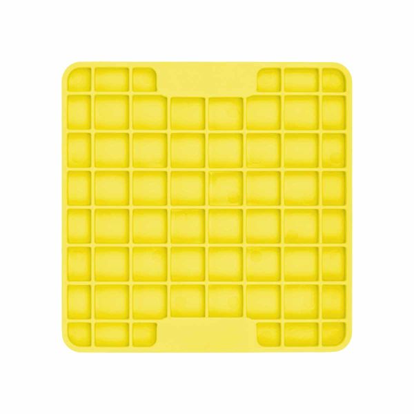 Hovedbilde Hundskål Lickimat Mini Playdate Gul