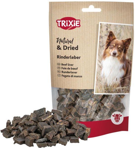 Hovedbilde Trixie Tørket Okselever 80g - 100% Naturlig ...
