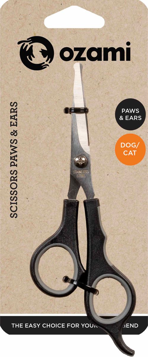 Potesaks Paws & Ears 15,2 cm - Saks med avrundet tupp