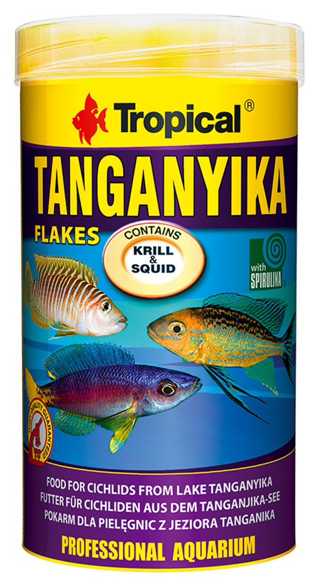 Tropical Tanganyika Flakes 250ml/50g - Flakfôr til Ciklider