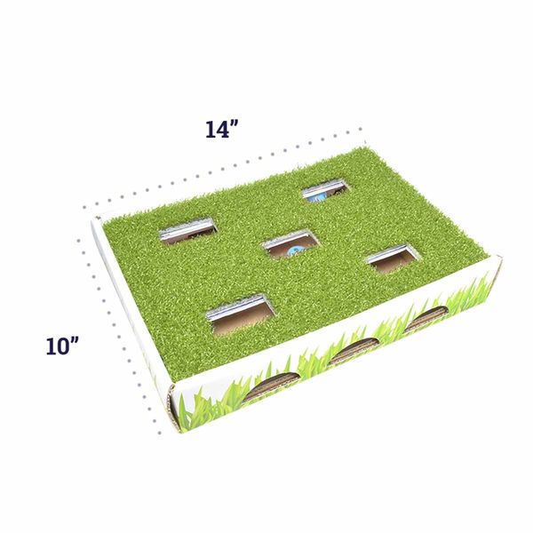 Hovedbilde Catstages Hunt N' Find Grass Patch Jaktboks for ...