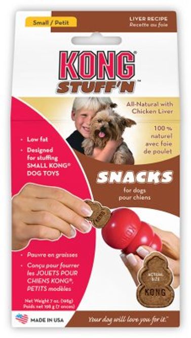 Hovedbilde KONG SNACKS LIVER S 198GR