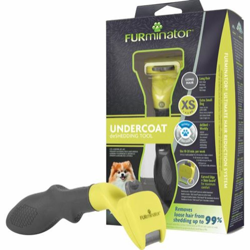 Furminator deShedding strigle, langt hår XS