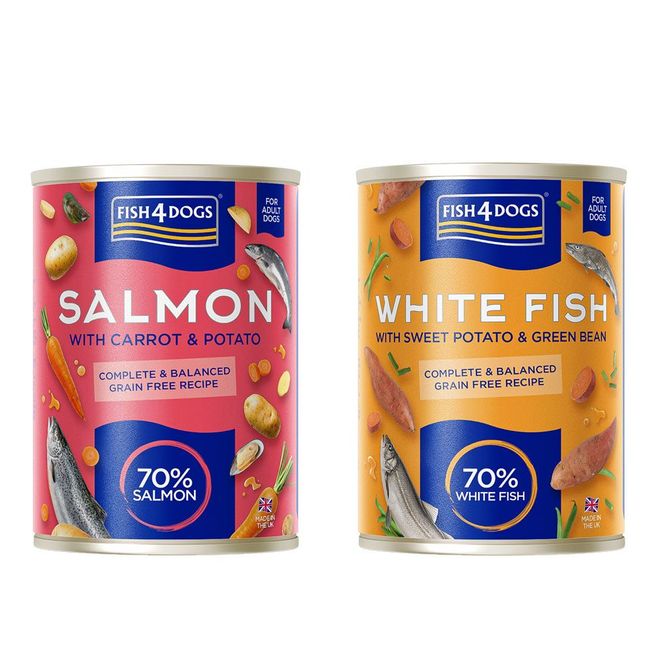 Hovedbilde F4D Variety Pack 6 x 395g | Fish4Dogs Våtfôr