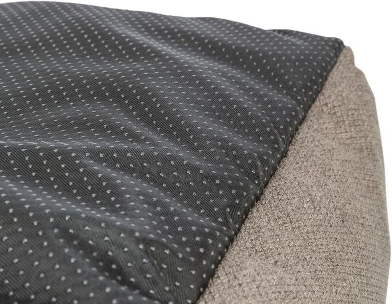 Trixie Liano Vital Hundeseng 80x65 Taupe | Ortopedisk