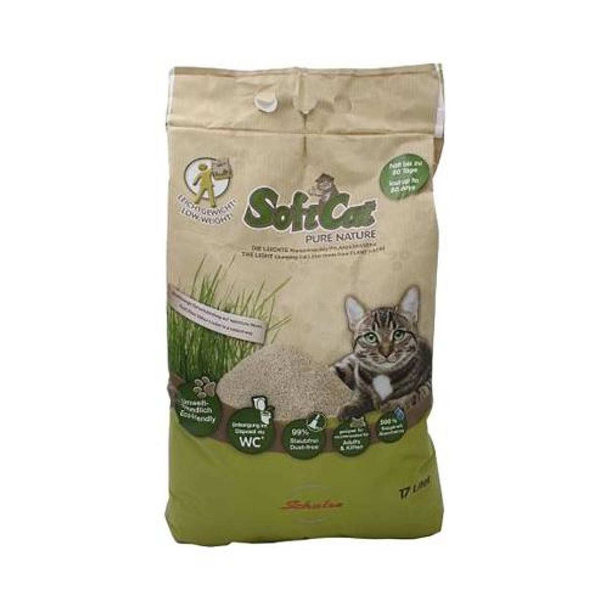 Soft Cat Kattesand 17L