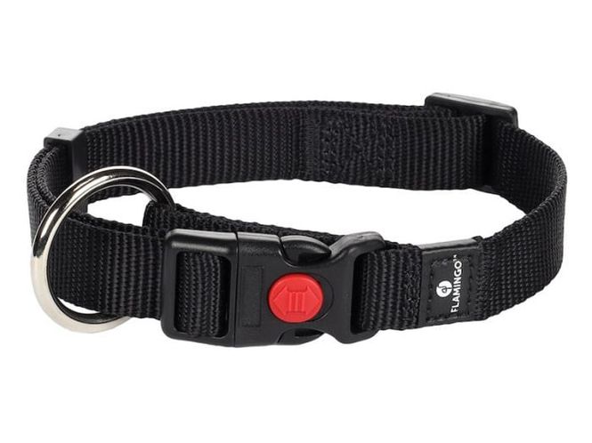 Hovedbilde Halsbånd Nylon Svart XL ( 4 x 55–75 cm )