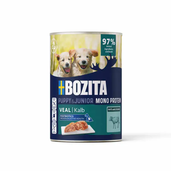 Hovedbilde BOZITA Puppy Kalv 400g | Skånsom Valpepaté m/ ...