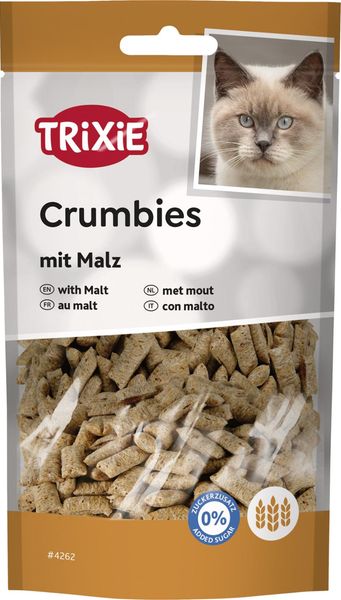 Hovedbilde Trixie Crumbies med Malt 50g | Kattegodbit mot ...
