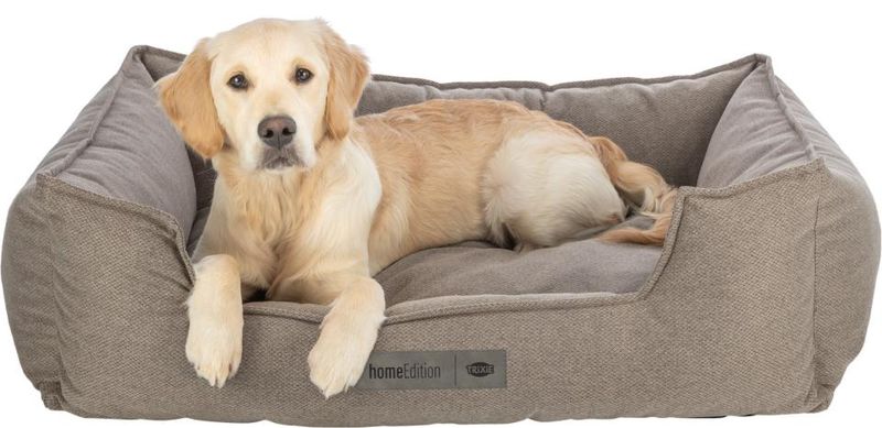 Trixie Liano Vital Hundeseng 80x65 Taupe | Ortopedisk