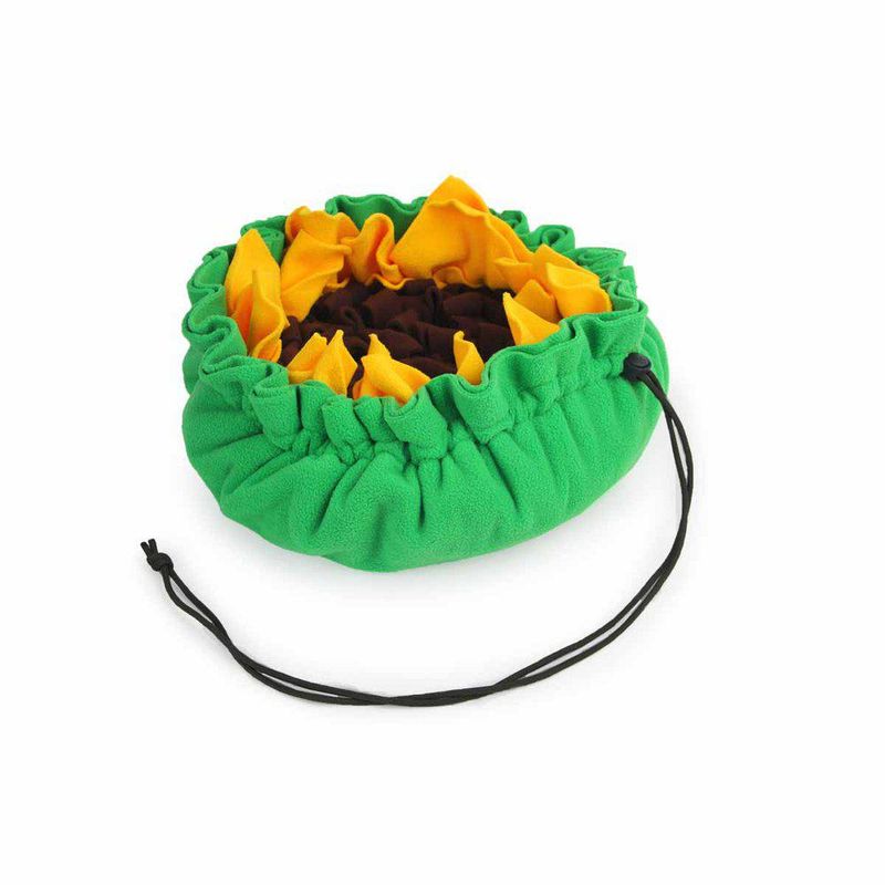 Stor Snusematte Solsikke - 60x60x5cm 