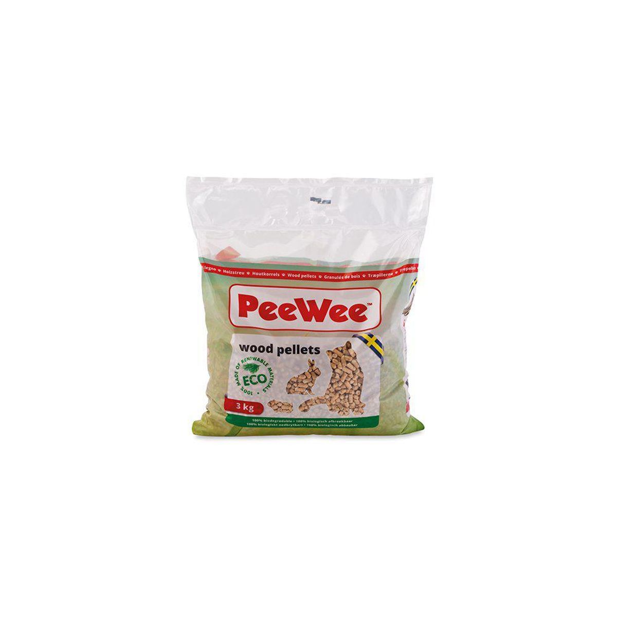 PeeWee Wood Pellets ECO 3kg/5L