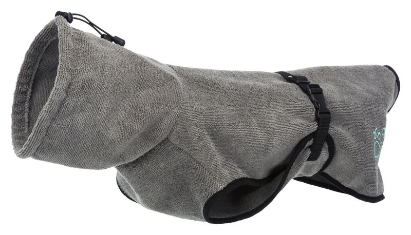 Trixie Badekåpe Frotte Grå M 50 cm