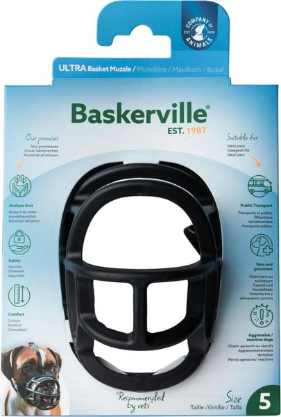 Hovedbilde COA Baskerville Ultra Munnkurv – Str. 5 (L: ...