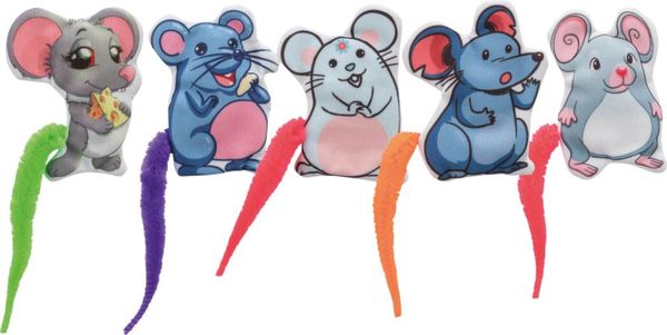 Hovedbilde TRIXIE Stoffmus med catnip