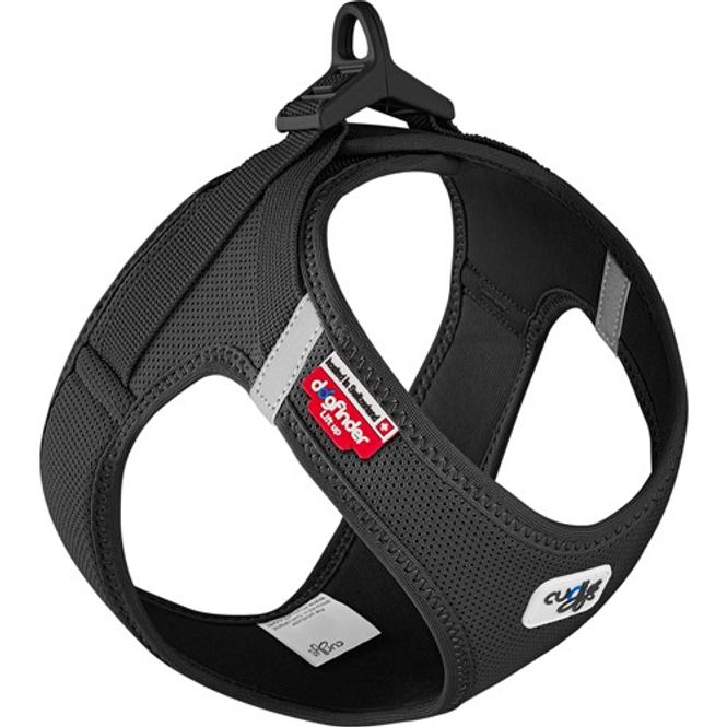 Hovedbilde Curli Air-Mesh Sele Clasp Sort | Sikker Step-In Sele