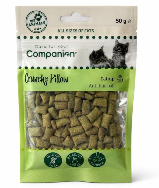 Hovedbilde Companion Crunchy Pillow Anti-Hairballs 50g | Til ...