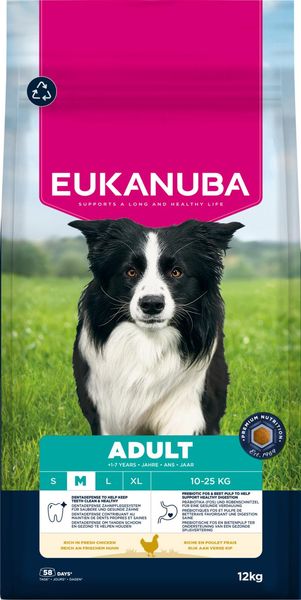 Hovedbilde EUKANUBA Adult Medium Breed Kylling 12kg | ...