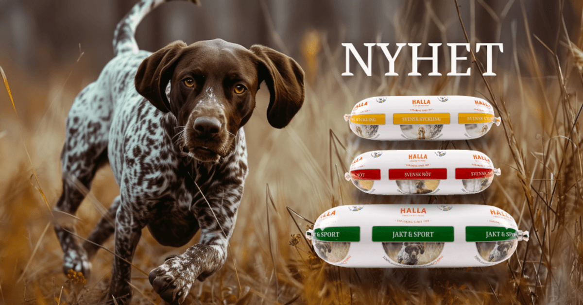 HALLA Svensk Hundepølse m.Storfe 650 gr