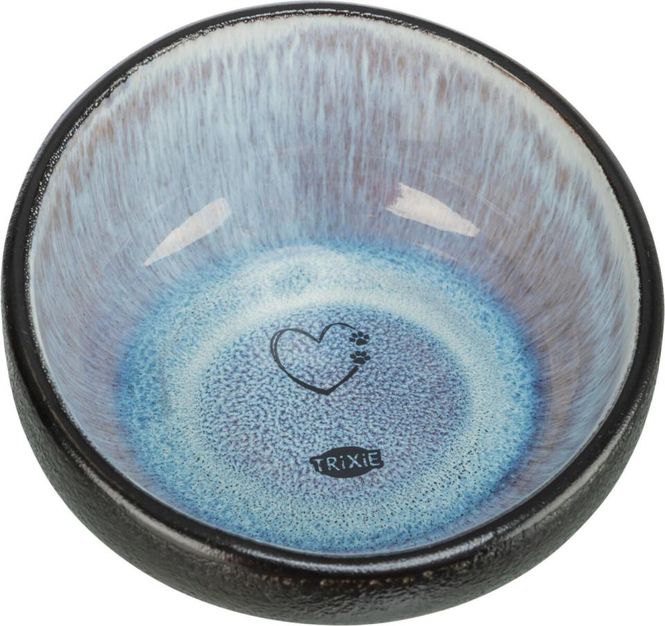 Hovedbilde Trixie Ergonomisk Keramisk Katte-skål | Sort/Farget (ø15 cm)