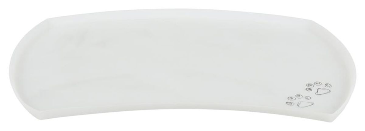 Trixie Transparent Skålunderlag m.Kant 51x27 cm