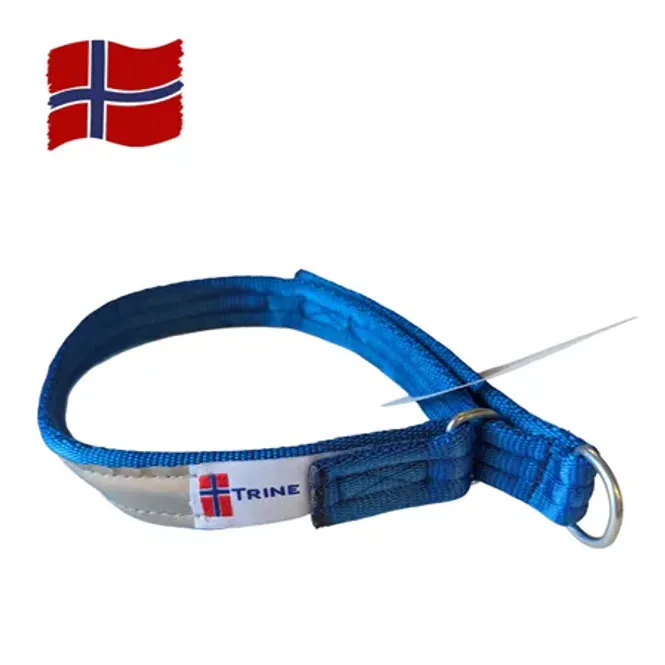 Hovedbilde TRINE Halsbånd m/Refleks Blå 40 cm | Solid & Synlig