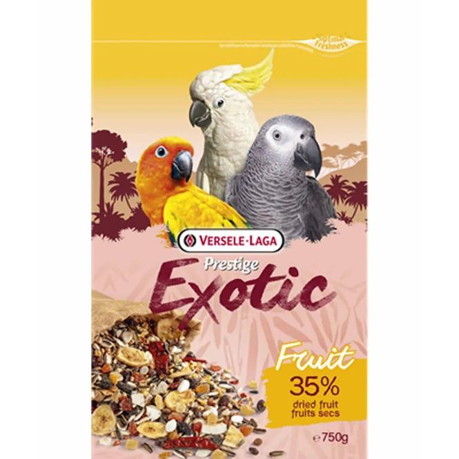 Hovedbilde Prestige Exotic Fruit Mix 750 g | Fruktblanding Papegøye