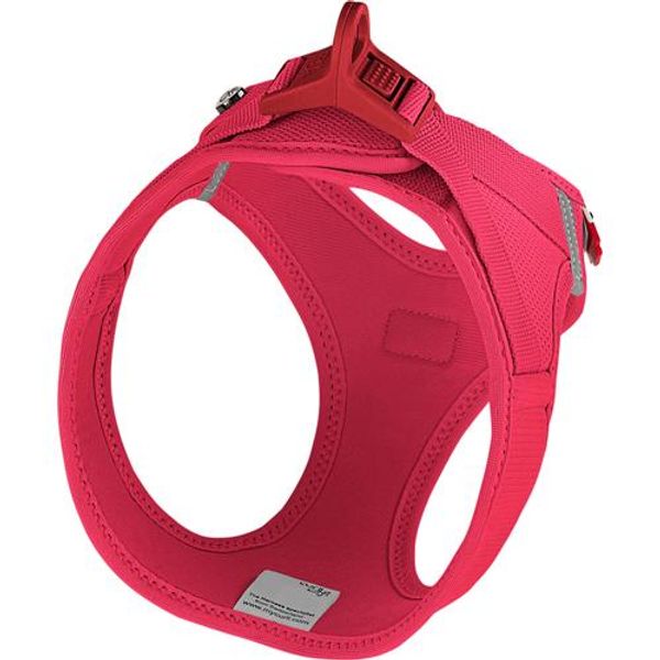 Hovedbilde Curli Air-Mesh Sele Clasp Rød | Sikker Step-In Sele
