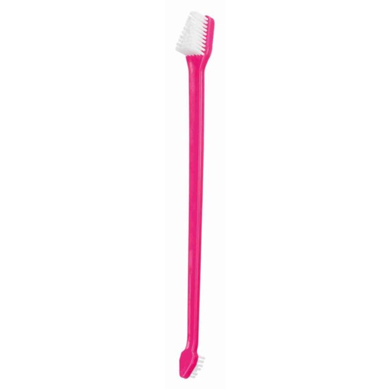 Tannbørste sett 4 stk 23 cm Assorterte farger - to hoder