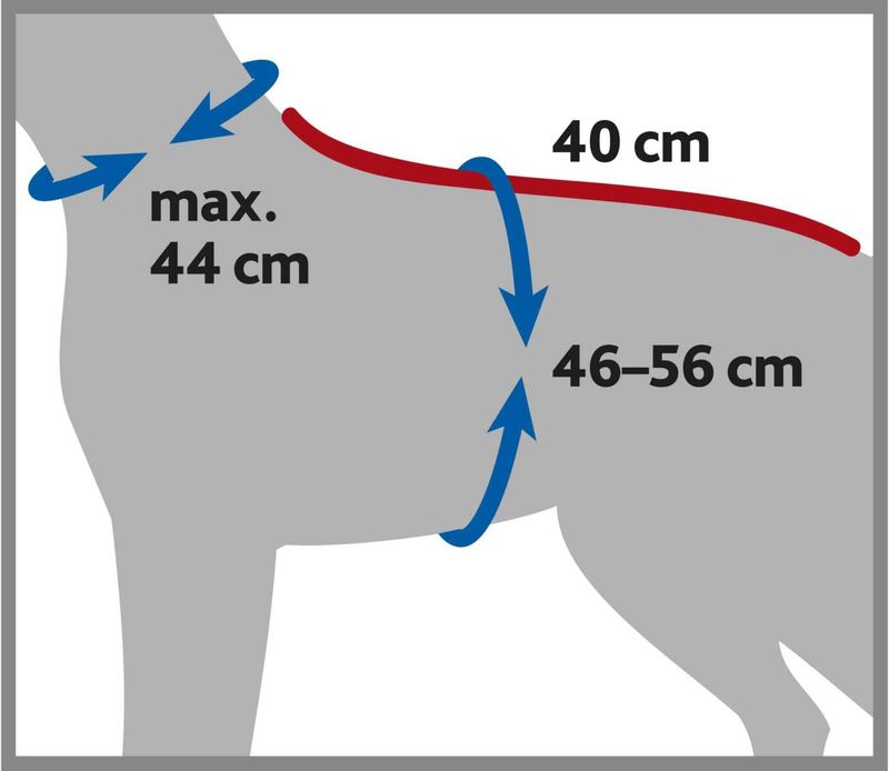 Trixie Badekåpe Frotte Grå S 40 cm